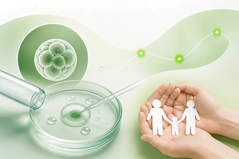 نمای توضیحی درباره بهترین مرکز درمان ناباروری با IVF در ناباروری با علت نامشخص
